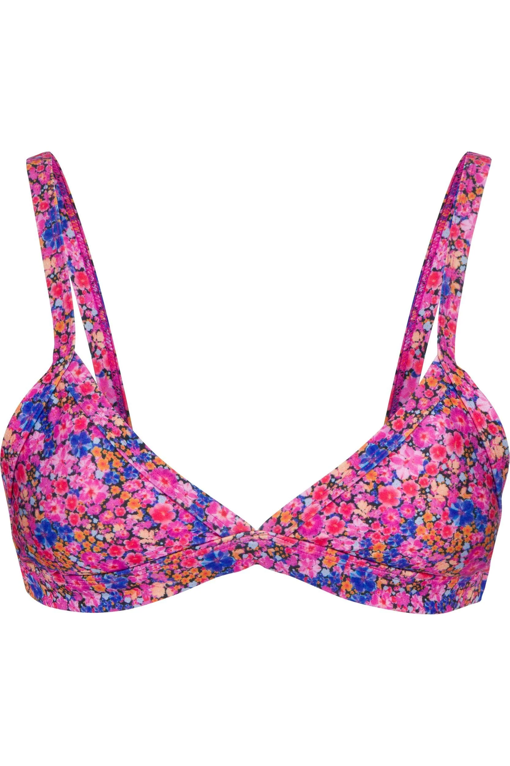 Cleavage-Enhancing Seaside Bikini Top - Tropical Punch - Image 7